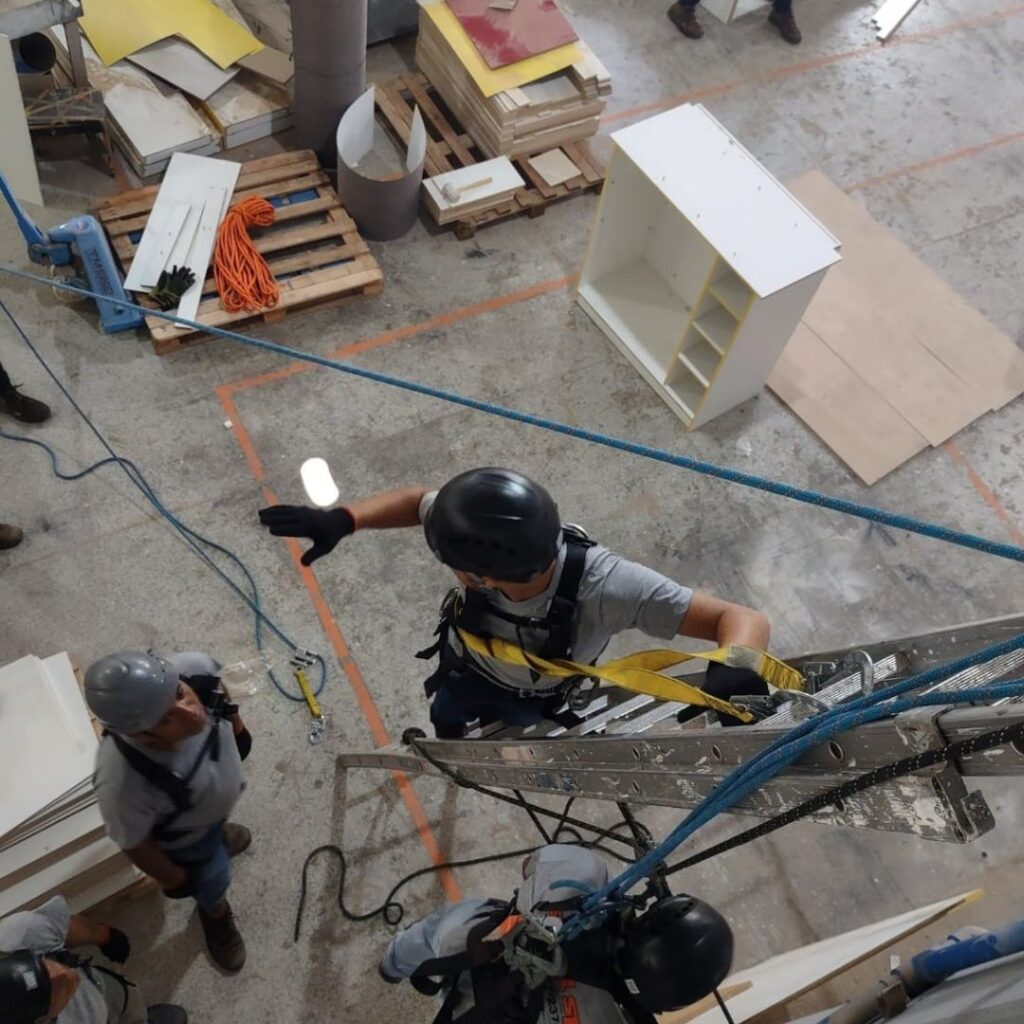 Curso de Trabalho em Altura in company — turmas Quality Fire
