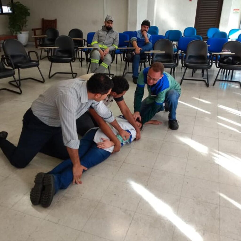 Curso de Primeiros Socorros in company — turmas Quality Fire