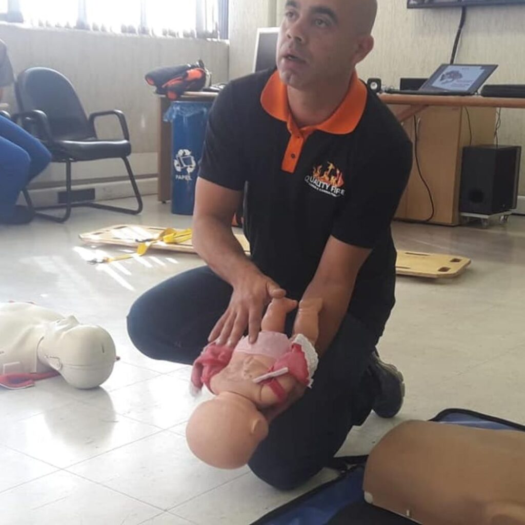 Curso de Primeiros Socorros in company — turmas Quality Fire