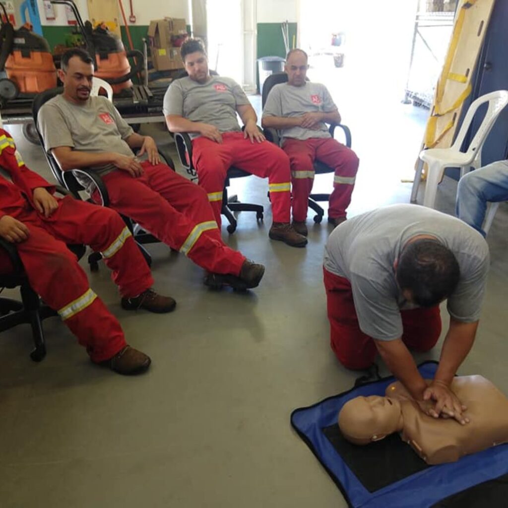 Curso de Primeiros Socorros in company — turmas Quality Fire