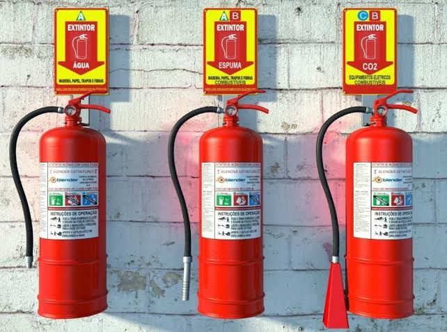 Equipamentos de prevenção e combate a incêndio