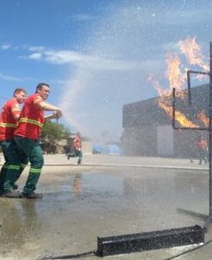 Equipe Quality Fire em treinamento e ação