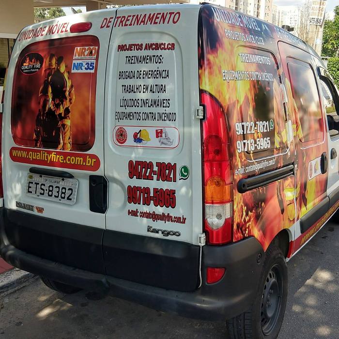 Unidade Móvel de Treinamento Quality Fire