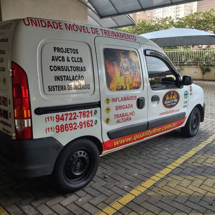 Unidade Móvel de Treinamento Quality Fire